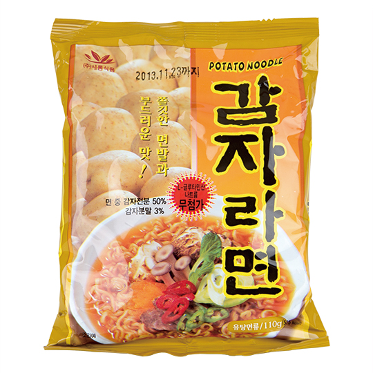 새롬 감자라면