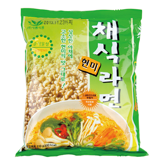 새롬 채식라면