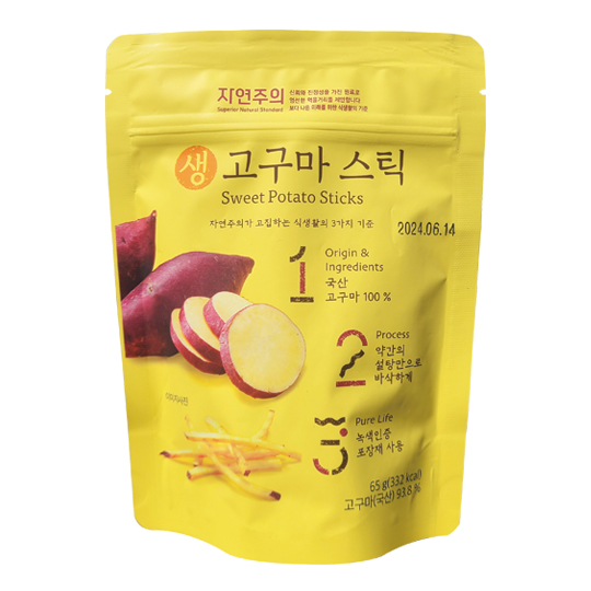 자연주의 생고구마스틱