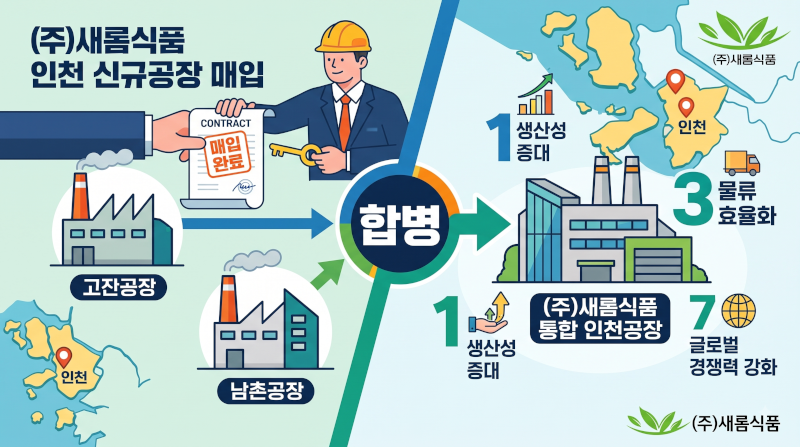  신규공장 매입